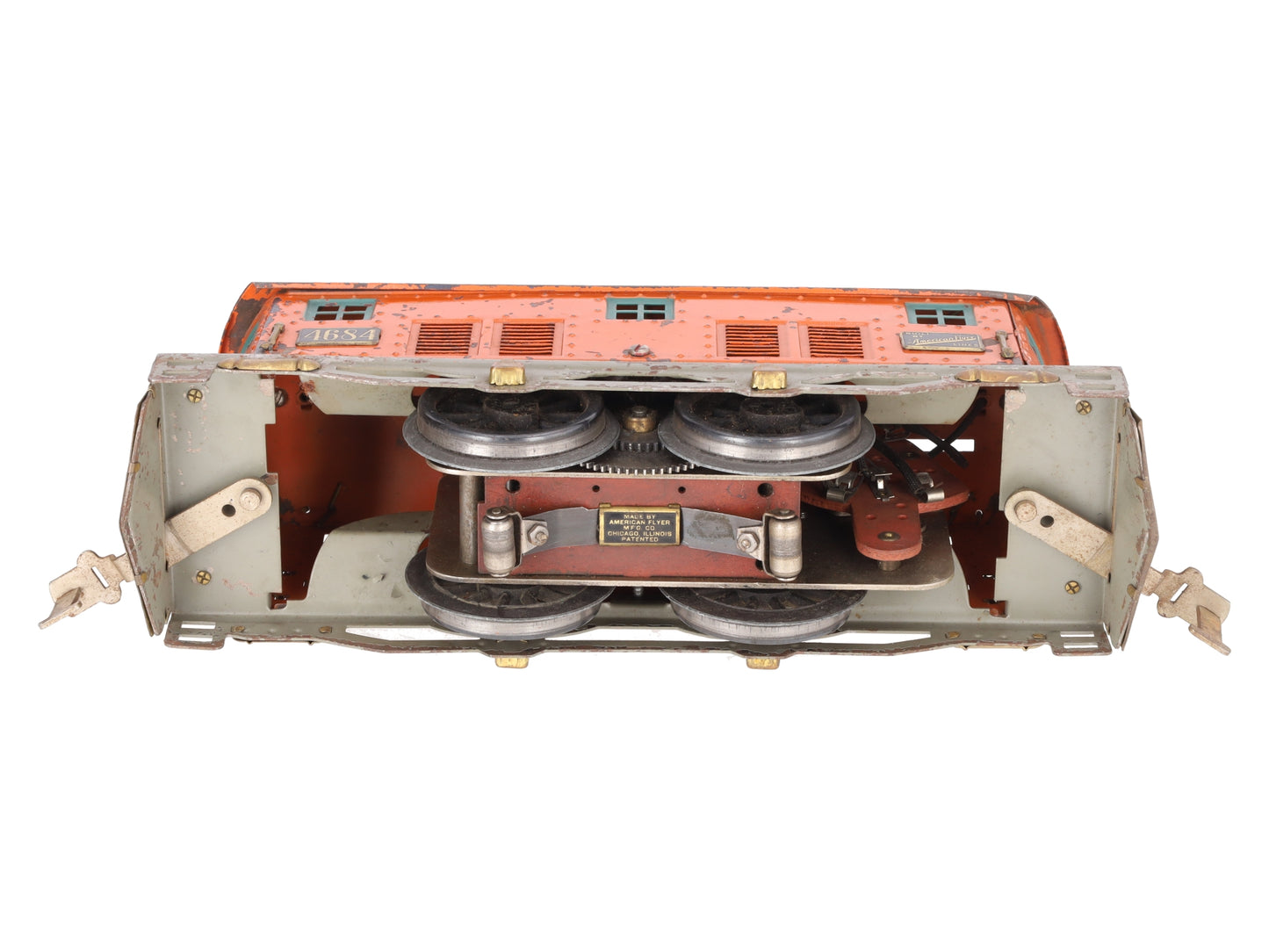 American Flyer 4684 Vintage Standard Gauge 0-4-0 Electric Locomotive