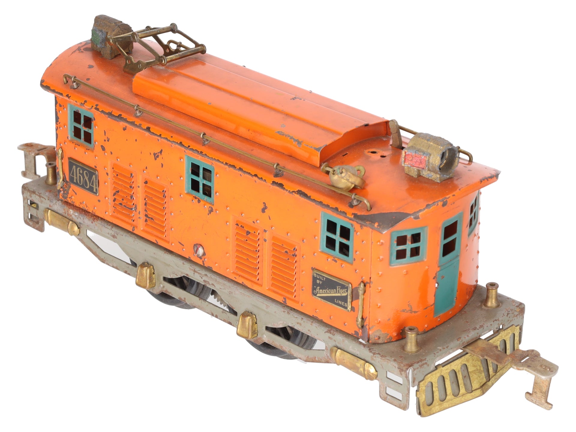 American Flyer 4684 Vintage Standard Gauge 0-4-0 Electric Locomotive