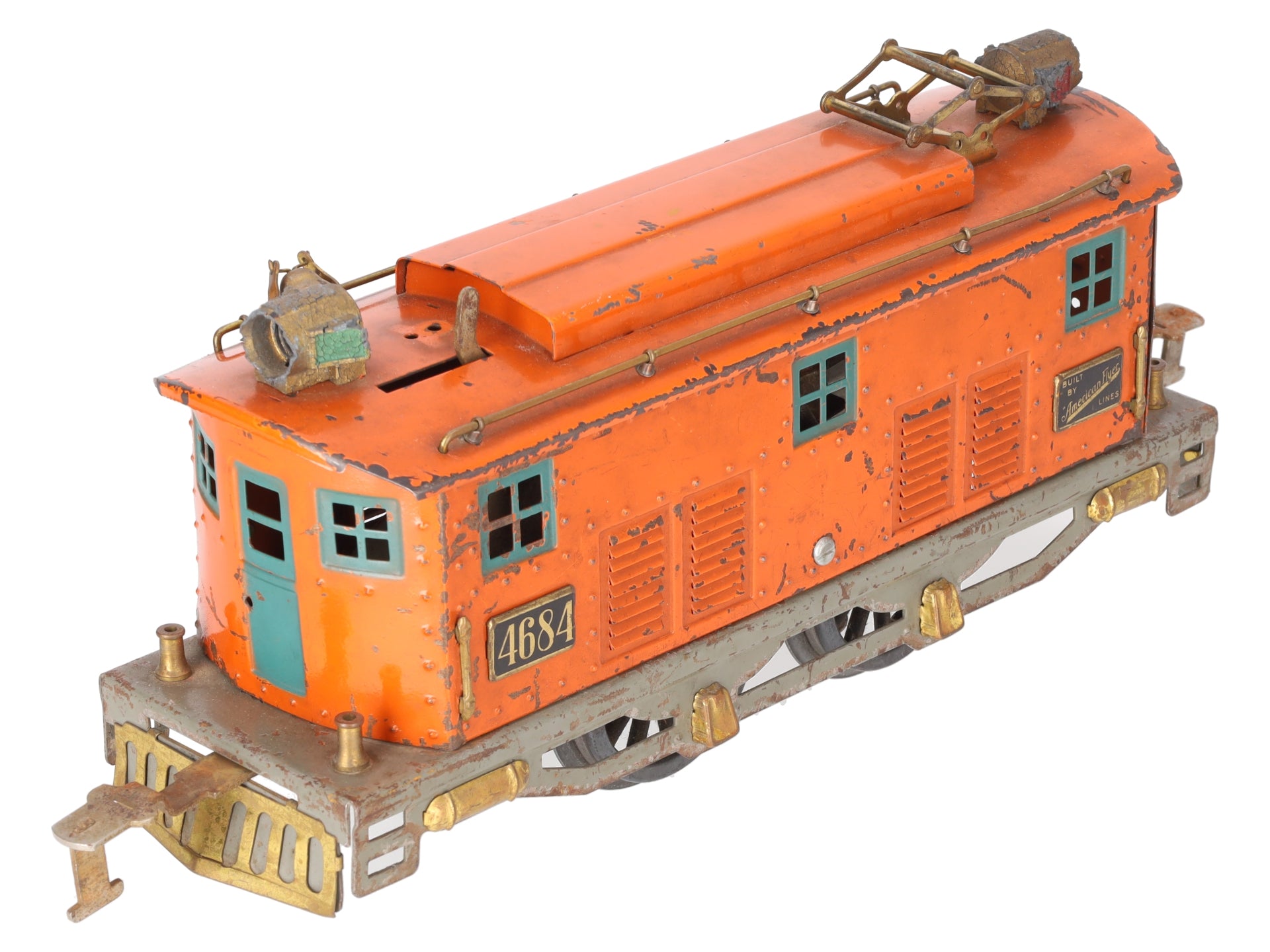 American Flyer 4684 Vintage Standard Gauge 0-4-0 Electric Locomotive