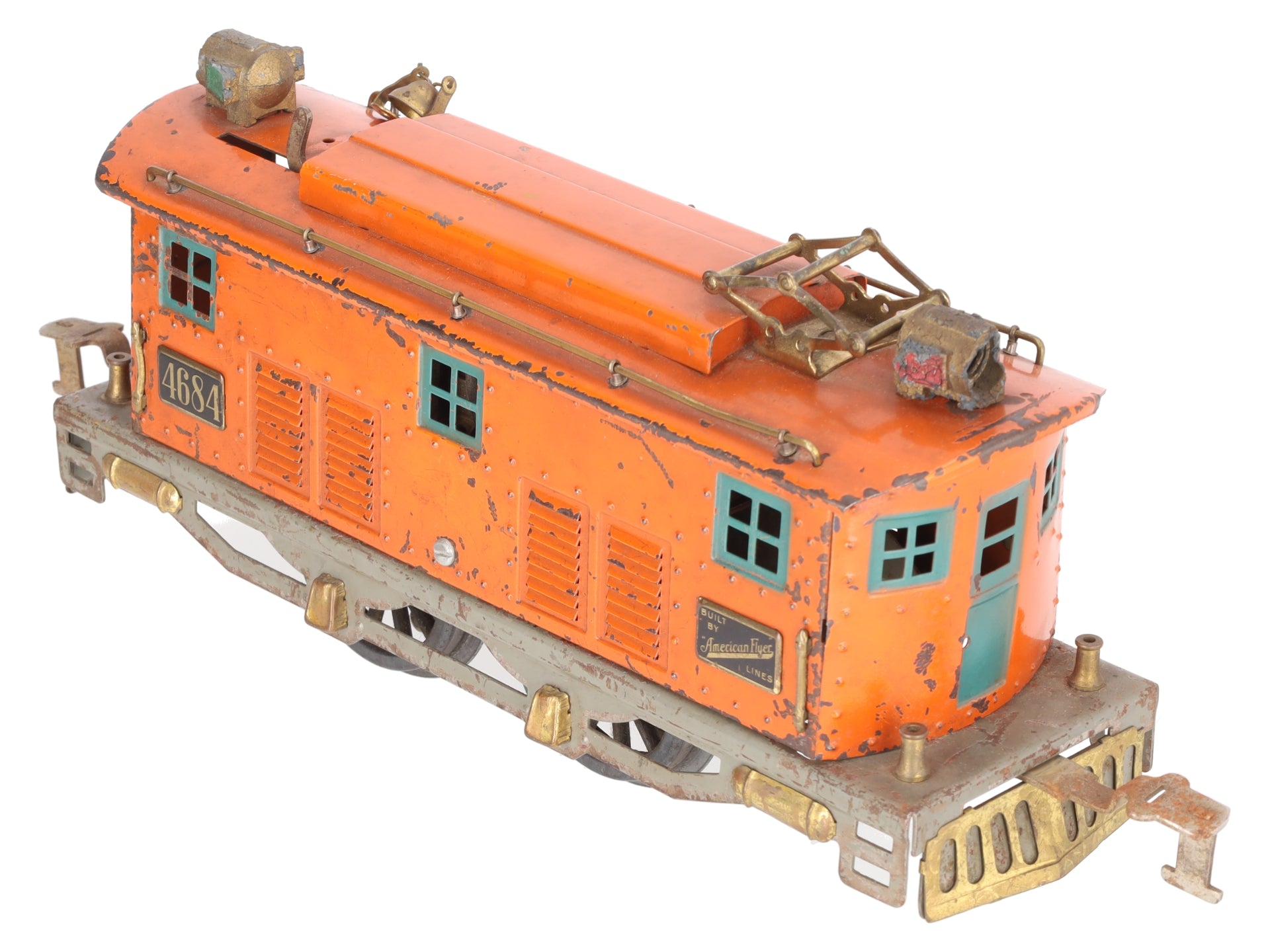 American Flyer 4684 Vintage Standard Gauge 0-4-0 Electric Locomotive