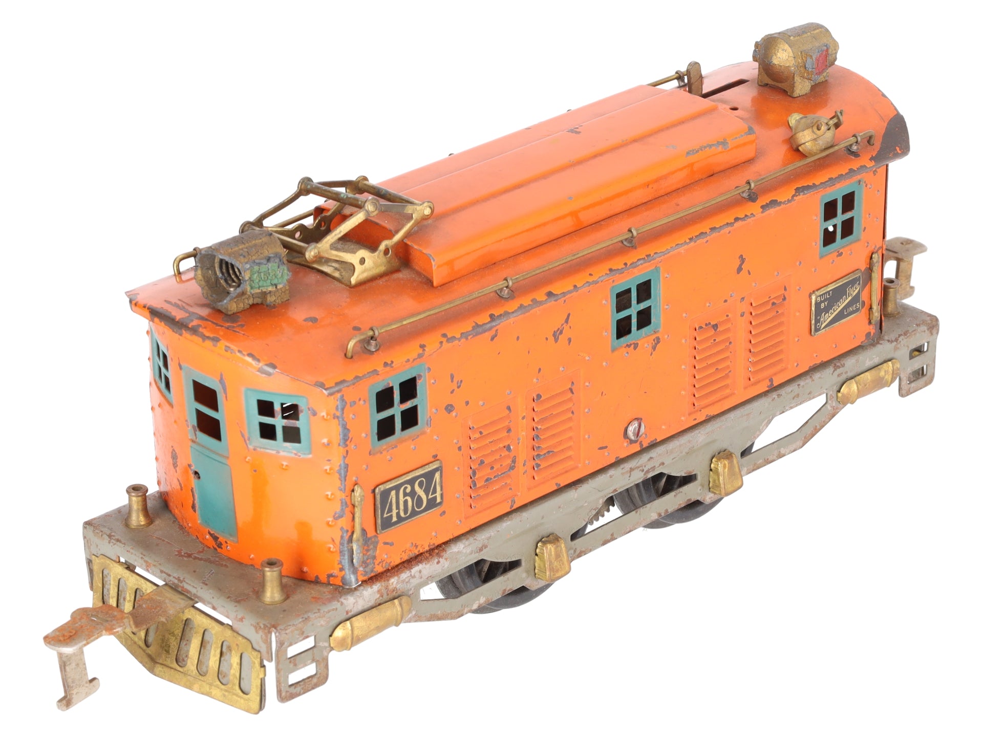 American Flyer 4684 Vintage Standard Gauge 0-4-0 Electric Locomotive