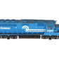 Atlas 10001869 HO Weathered Conrail GP40-2 Diesel Loco w/DCC & LokSound #3358/Box