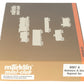 Marklin 8007A Z Scale Baltimore & Ohio Steam Freight Train Set EX/Box