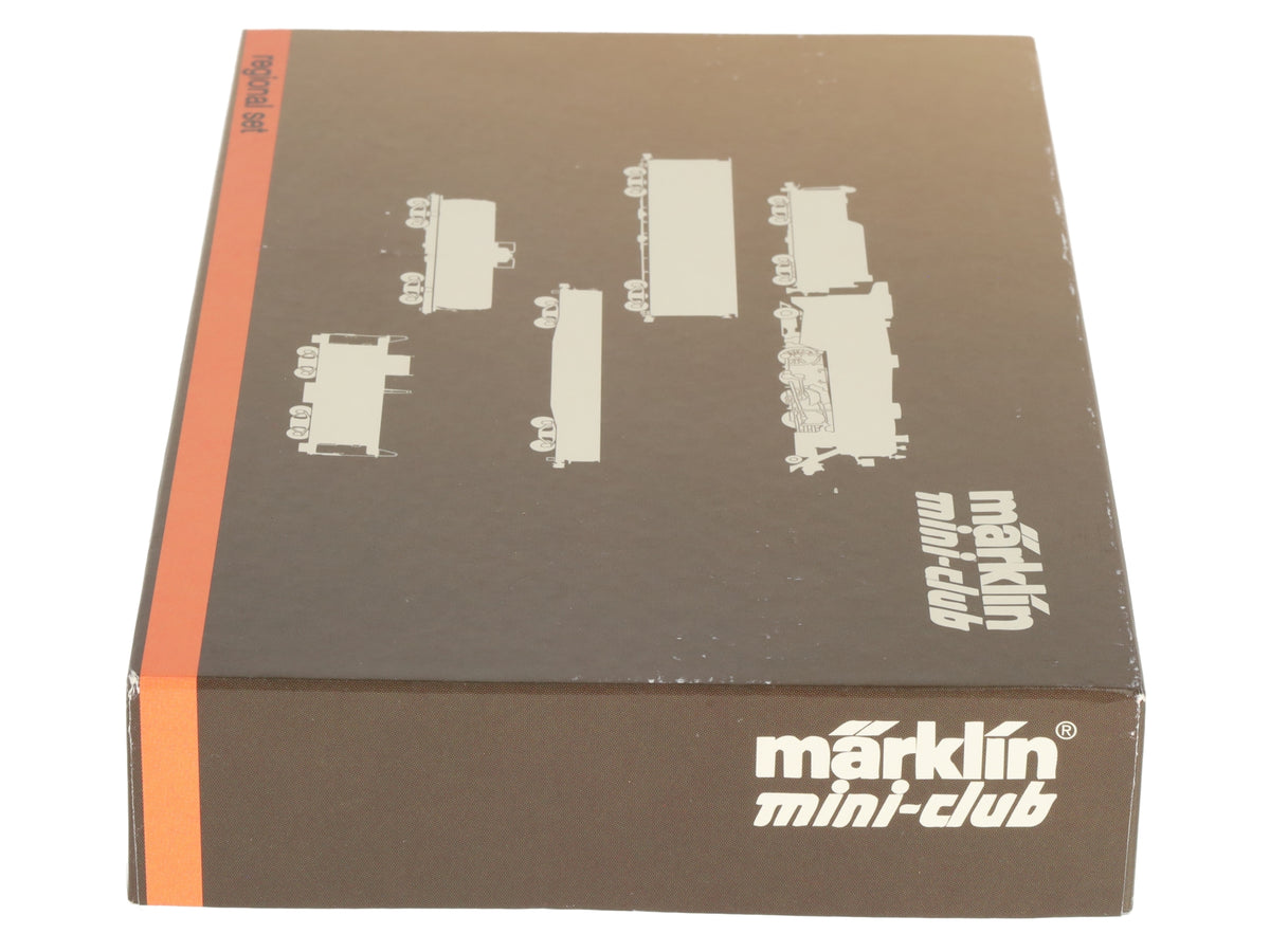 Marklin 8007A Z Scale Baltimore & Ohio Steam Freight Train Set EX/Box