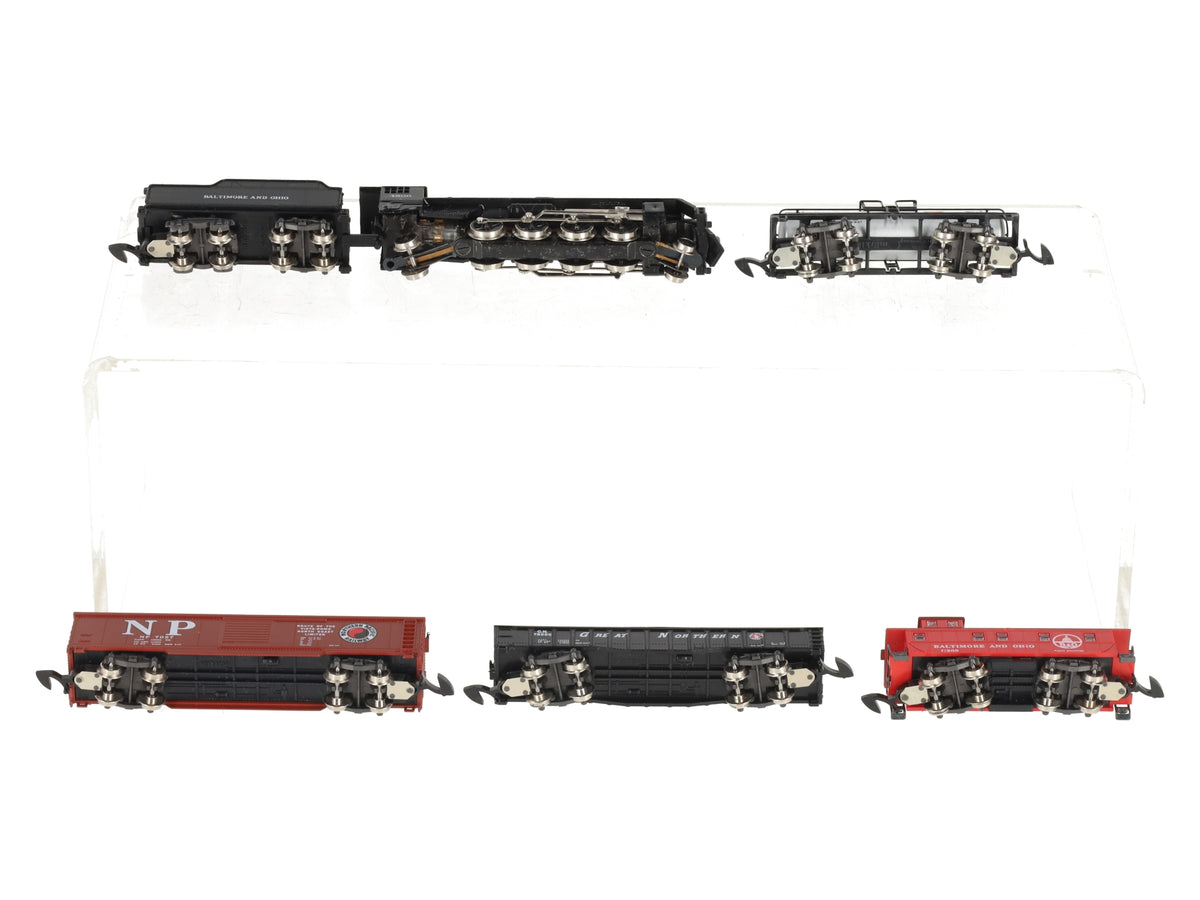 Marklin 8007A Z Scale Baltimore & Ohio Steam Freight Train Set EX/Box