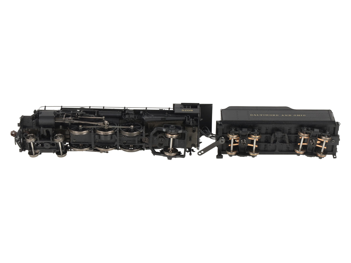 Broadway Limited 1058 HO Baltimore & Ohio 4-6-2 Steam Locomotive w/ DCC #5209 EX/Box