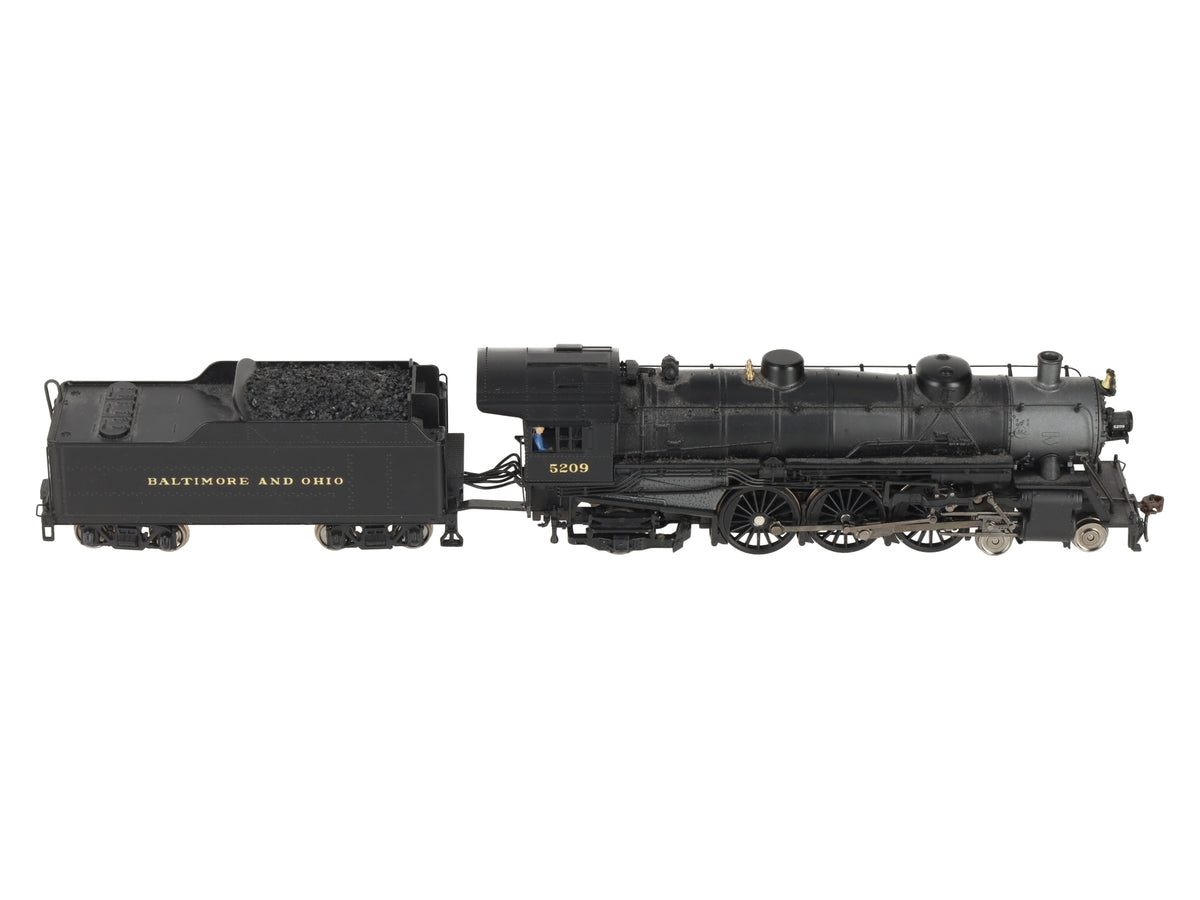 Broadway Limited 1058 HO Baltimore & Ohio 4-6-2 Steam Locomotive w/ DCC #5209 EX/Box
