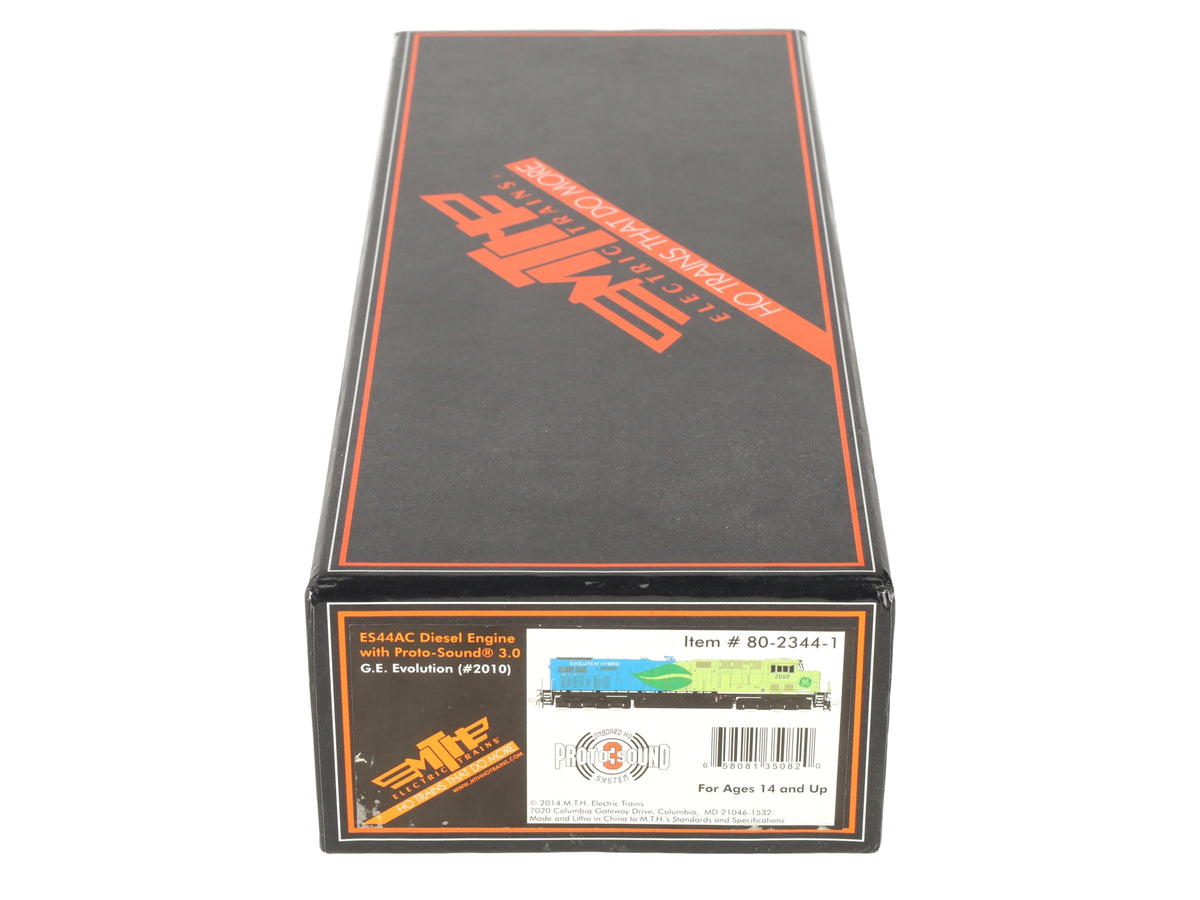 MTH 80-2344-1 HO Scale GE Evolution ES44AC Diesel Locomotive w/ PS3 #2010 LN/Box
