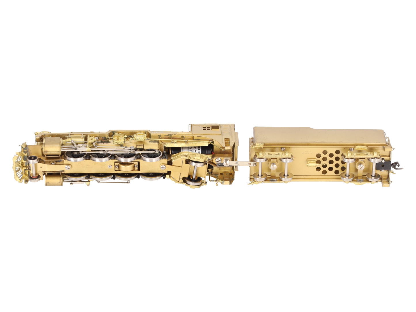 V-H Models HO BRASS CPR 2-8-2 P2 Mikado Steam Locomotive & Tender -Unpainted EX/Box