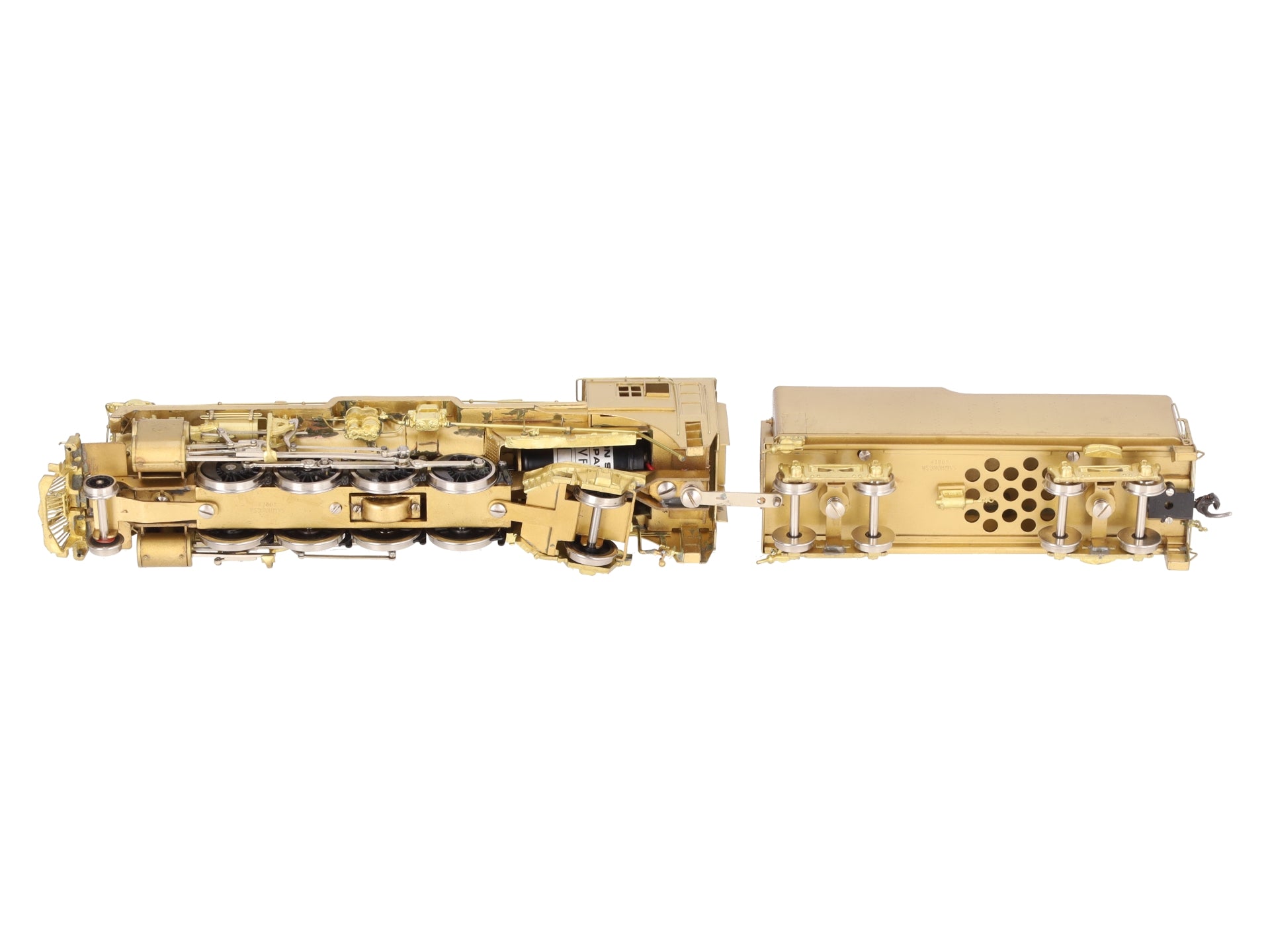 V-H Models HO BRASS CPR 2-8-2 P2 Mikado Steam Locomotive & Tender -Unpainted EX/Box