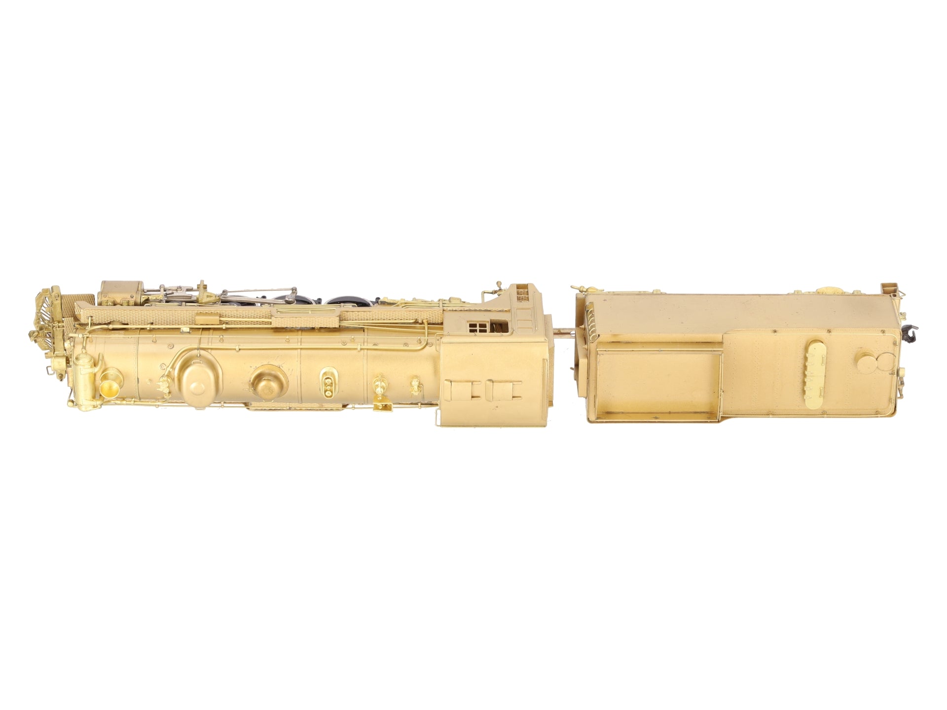 V-H Models HO BRASS CPR 2-8-2 P2 Mikado Steam Locomotive & Tender -Unpainted EX/Box