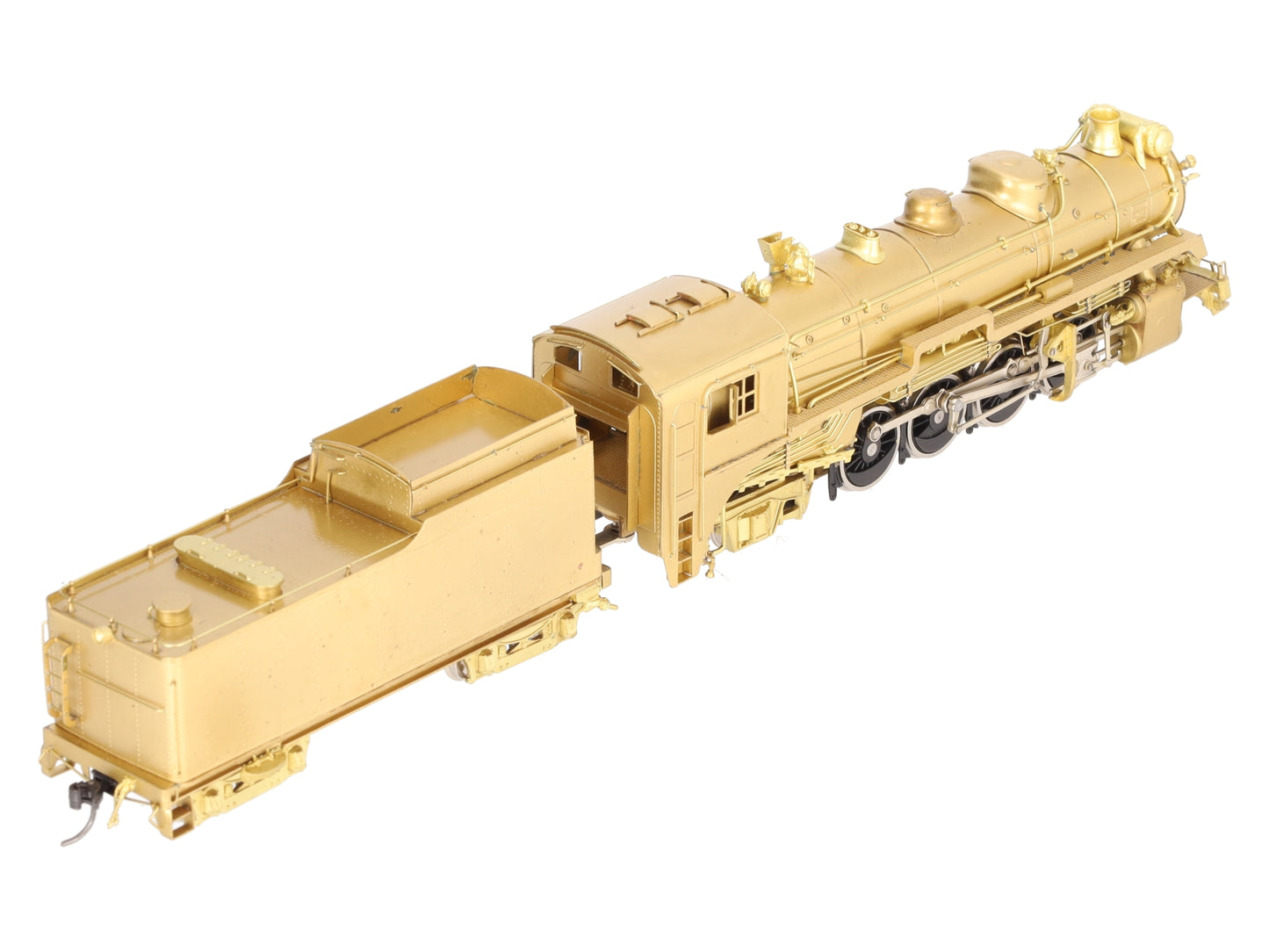 V-H Models HO BRASS CPR 2-8-2 P2 Mikado Steam Locomotive & Tender -Unpainted EX/Box