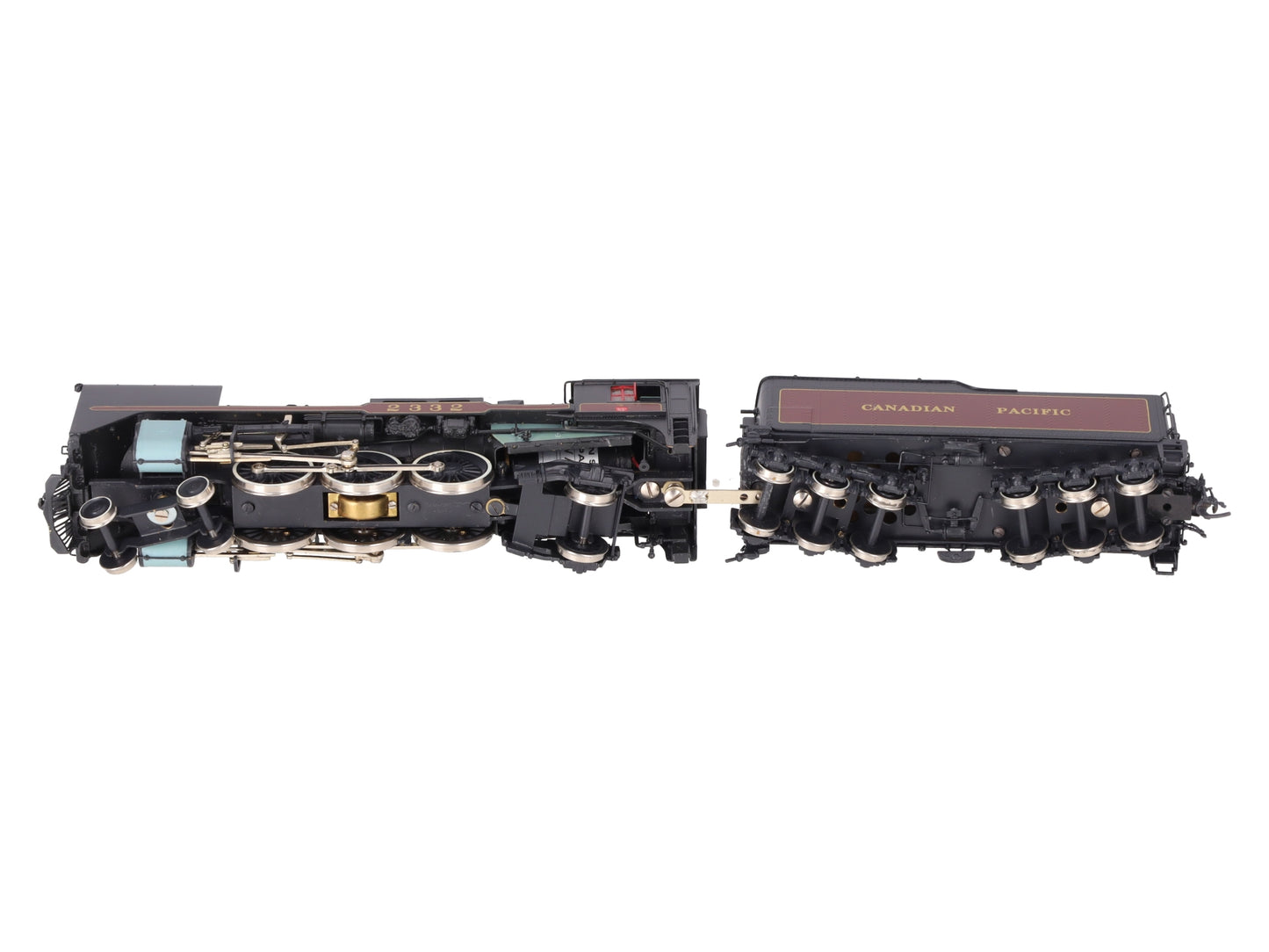 V-H Models HO BRASS CPR 4-6-2 G-3d Steam Locomotive & Tender -Painted/Box
