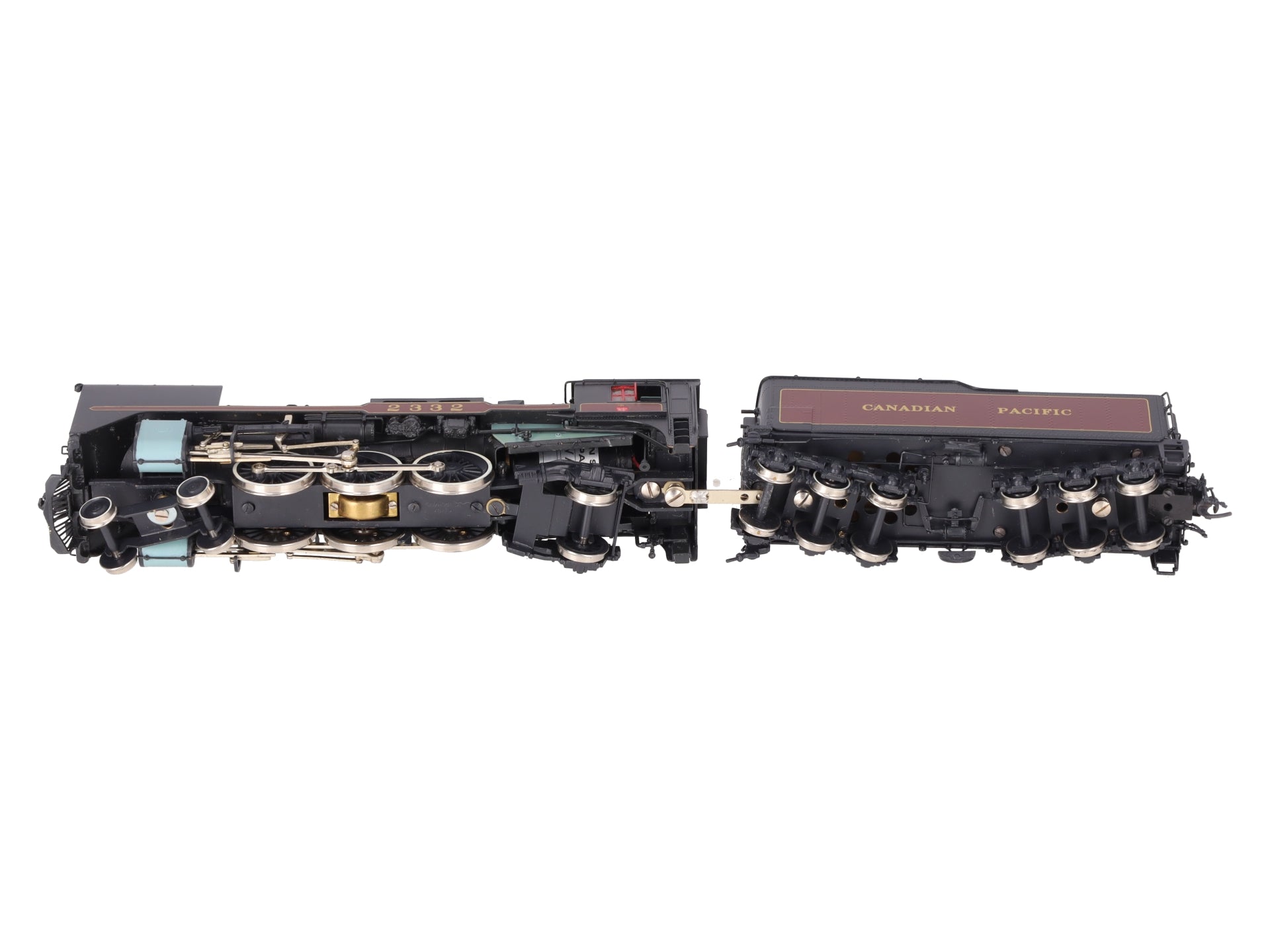 V-H Models HO BRASS CPR 4-6-2 G-3d Steam Locomotive & Tender -Painted/Box