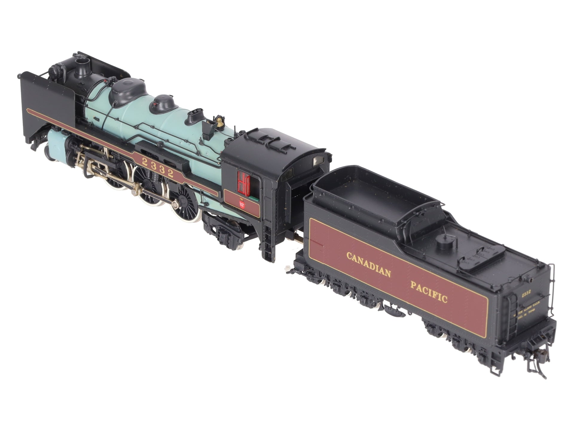 V-H Models HO BRASS CPR 4-6-2 G-3d Steam Locomotive & Tender -Painted/Box