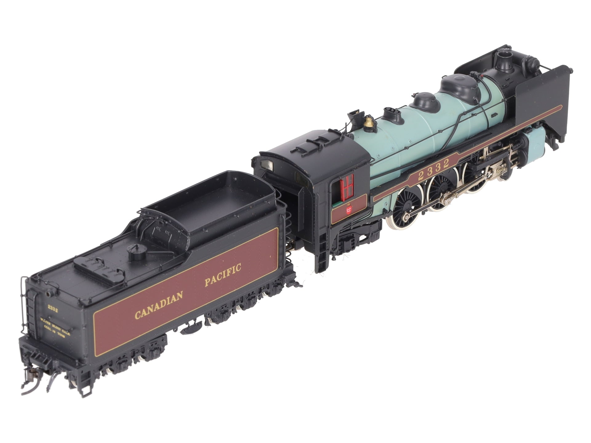 V-H Models HO BRASS CPR 4-6-2 G-3d Steam Locomotive & Tender -Painted/Box