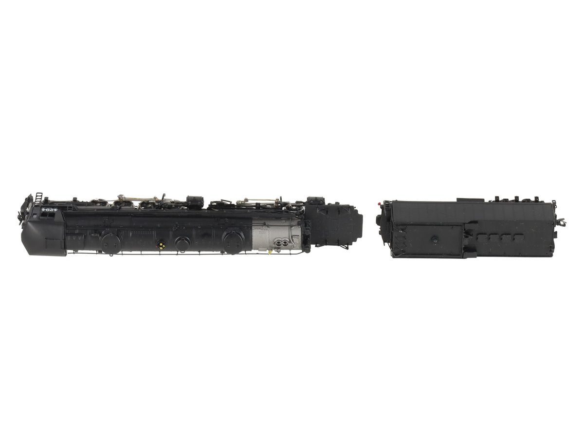Z Scale BRASS 4-8-8-2 Cab Forward Steam Locomotive & Tender #4294 EX