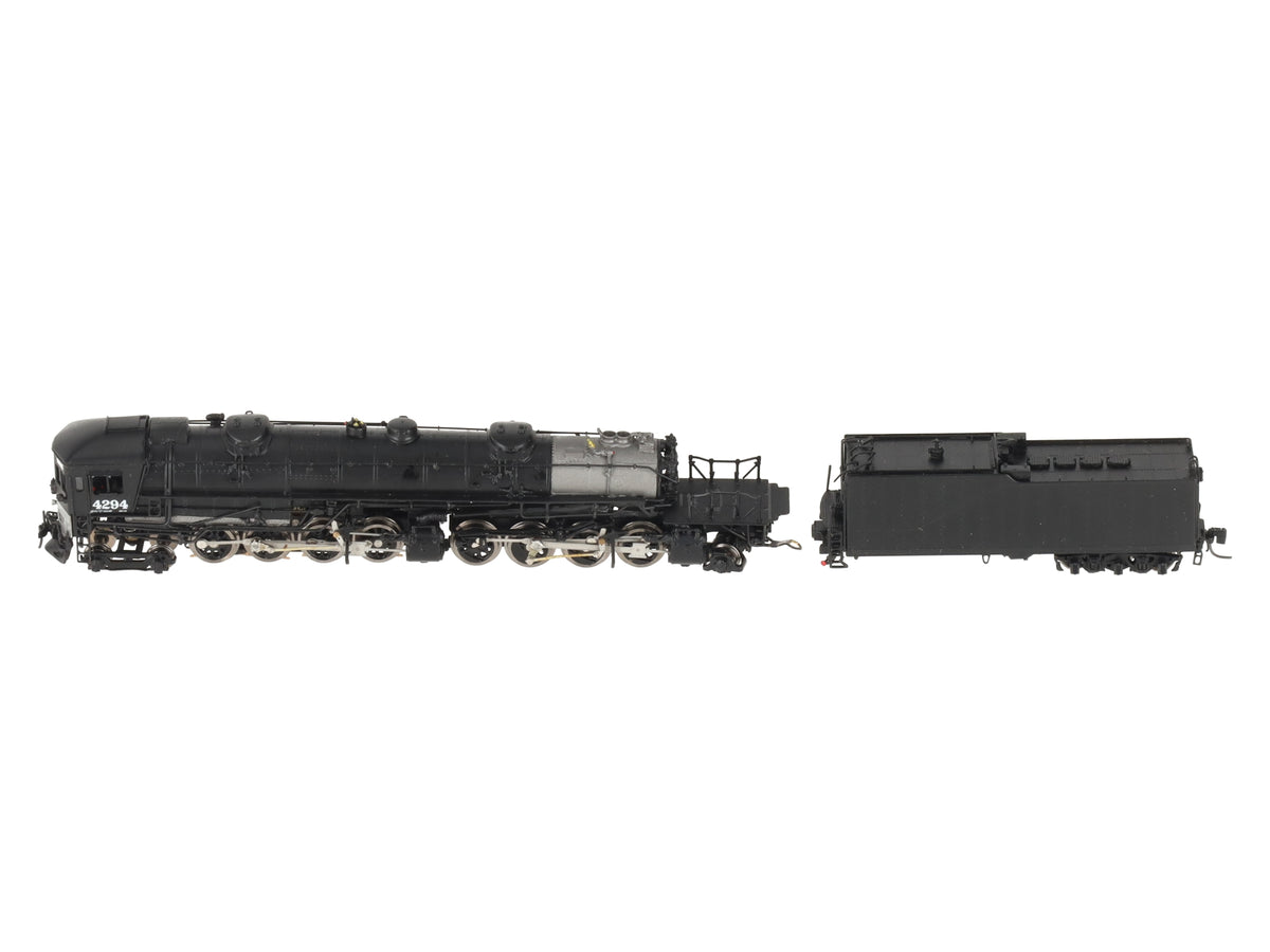 Z Scale BRASS 4-8-8-2 Cab Forward Steam Locomotive & Tender #4294 EX