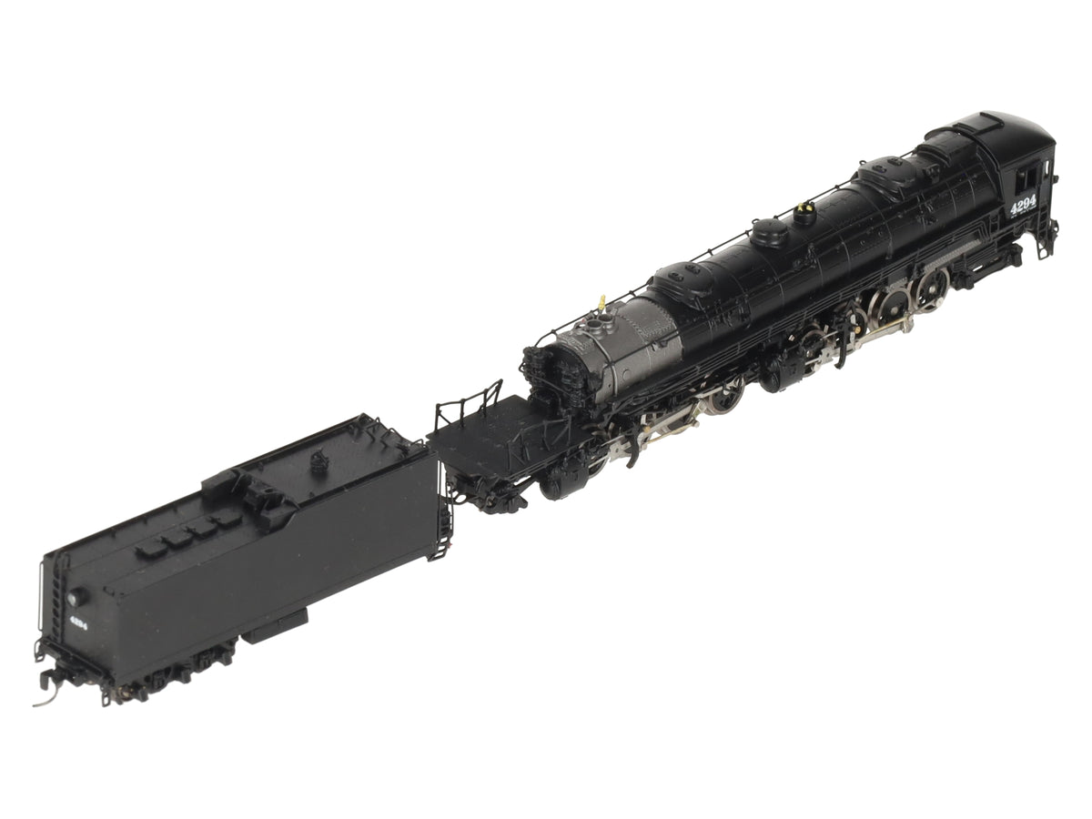 Z Scale BRASS 4-8-8-2 Cab Forward Steam Locomotive & Tender #4294 EX