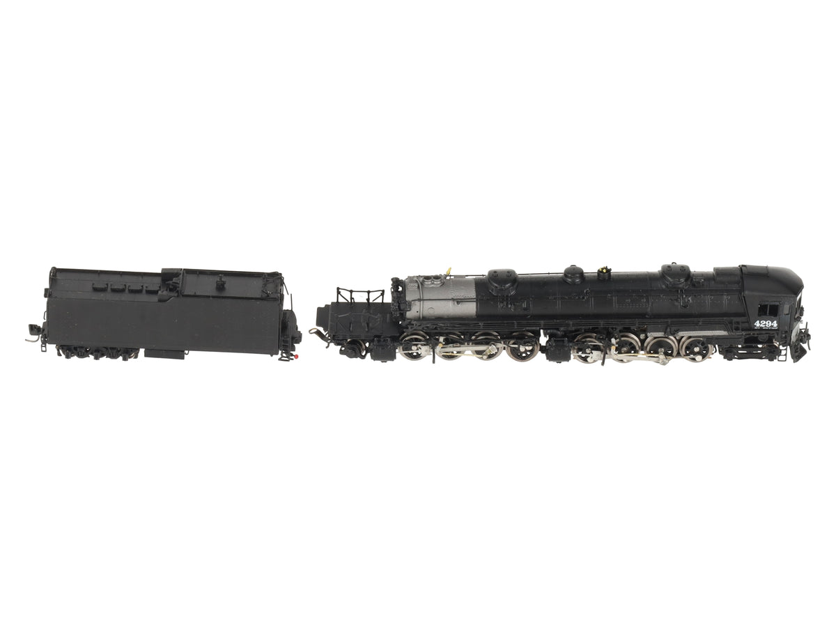 Z Scale BRASS 4-8-8-2 Cab Forward Steam Locomotive & Tender #4294 EX