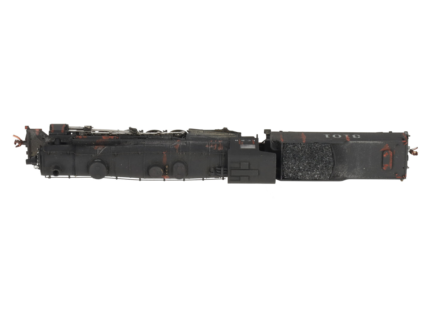 Con-Cor 0001-003902 N IC USRA Heavy 2-10-2 Steam Engine & Tender #3101-Weathered EX/Box