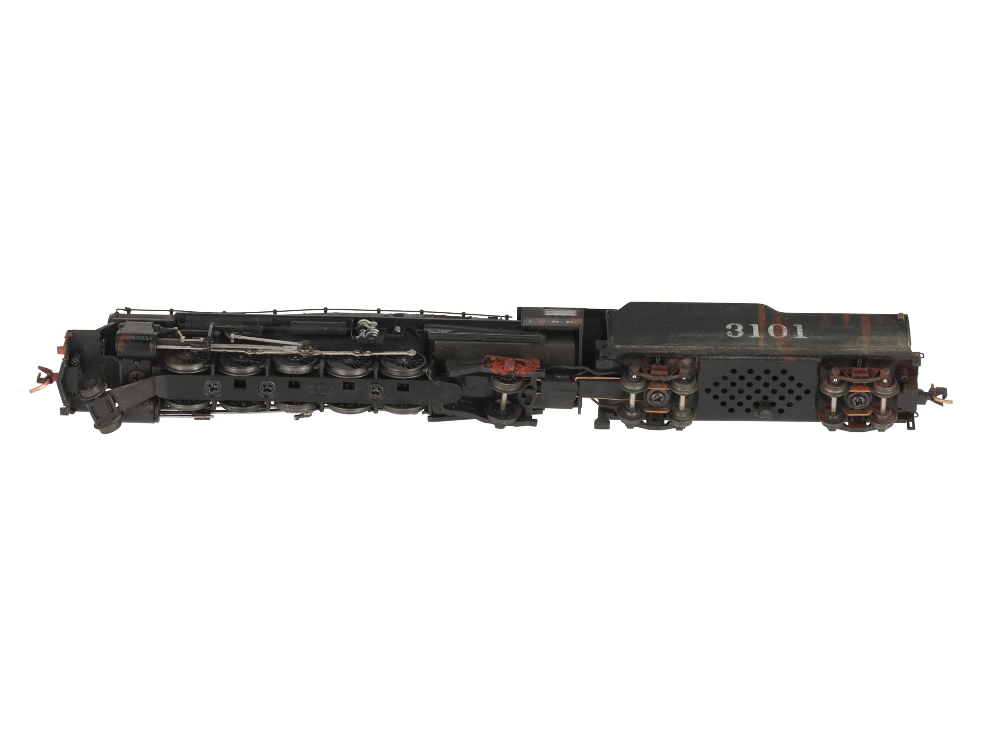 Con-Cor 0001-003902 N IC USRA Heavy 2-10-2 Steam Engine & Tender #3101-Weathered EX/Box