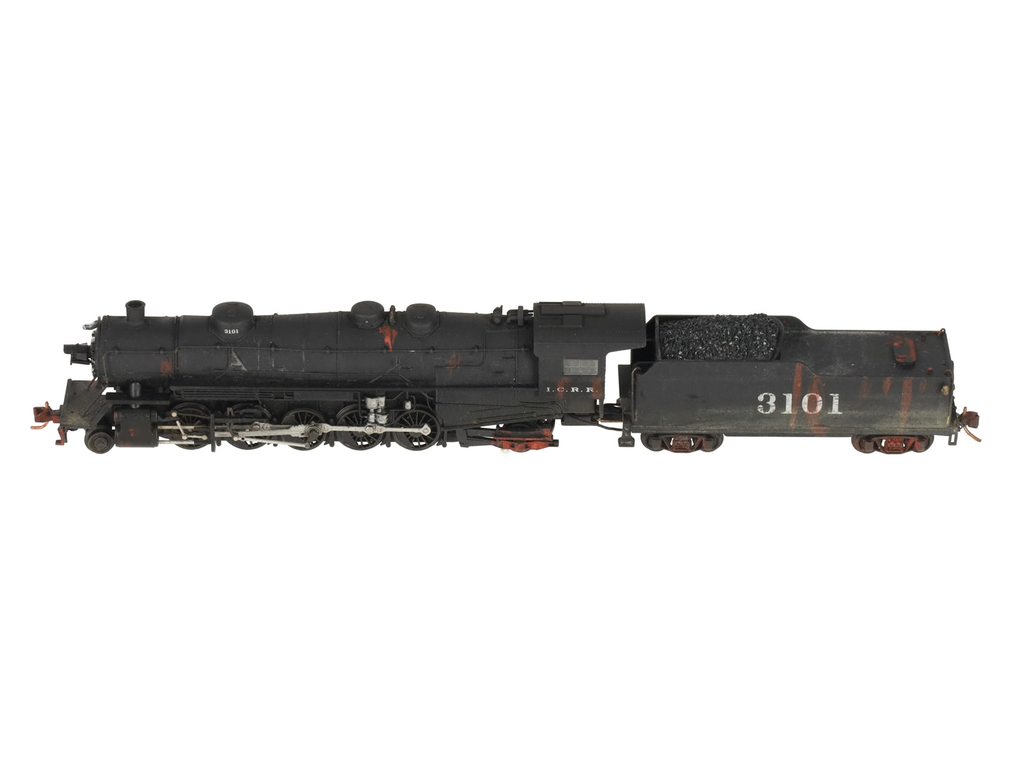 Con-Cor 0001-003902 N IC USRA Heavy 2-10-2 Steam Engine & Tender #3101-Weathered EX/Box