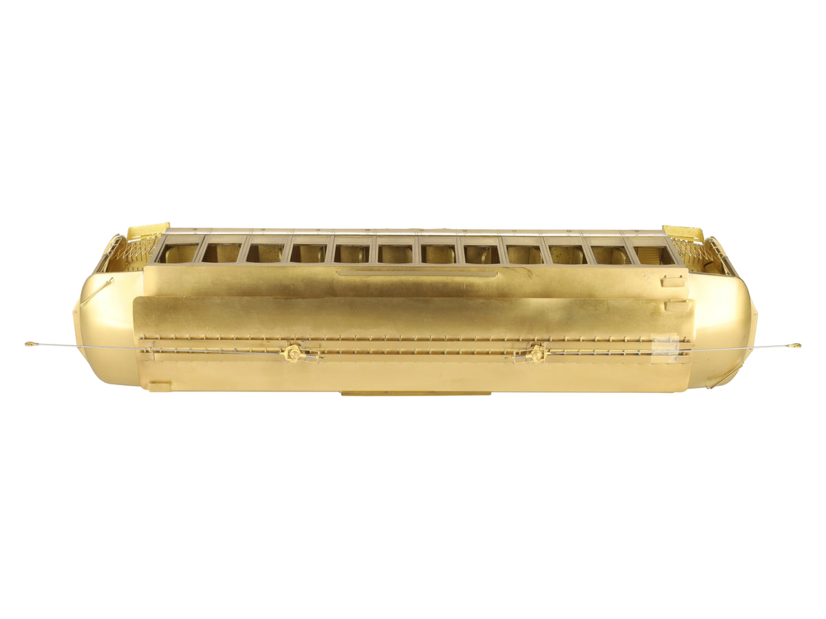 GHB International 1-1000 HO Brass No.1 Gauge Old time Brill Convertible Trolley VG/Box