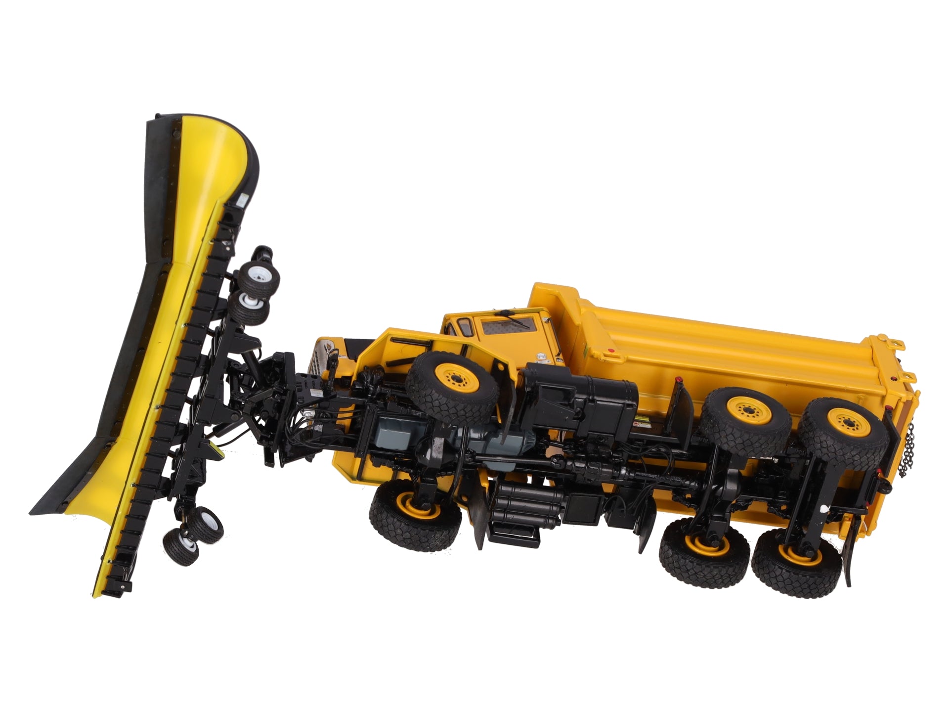 Sword Models SW3005-Y 1:50 Diecast Yellow P-Series 3-Axle 4x4 Snow Plow EX/Box