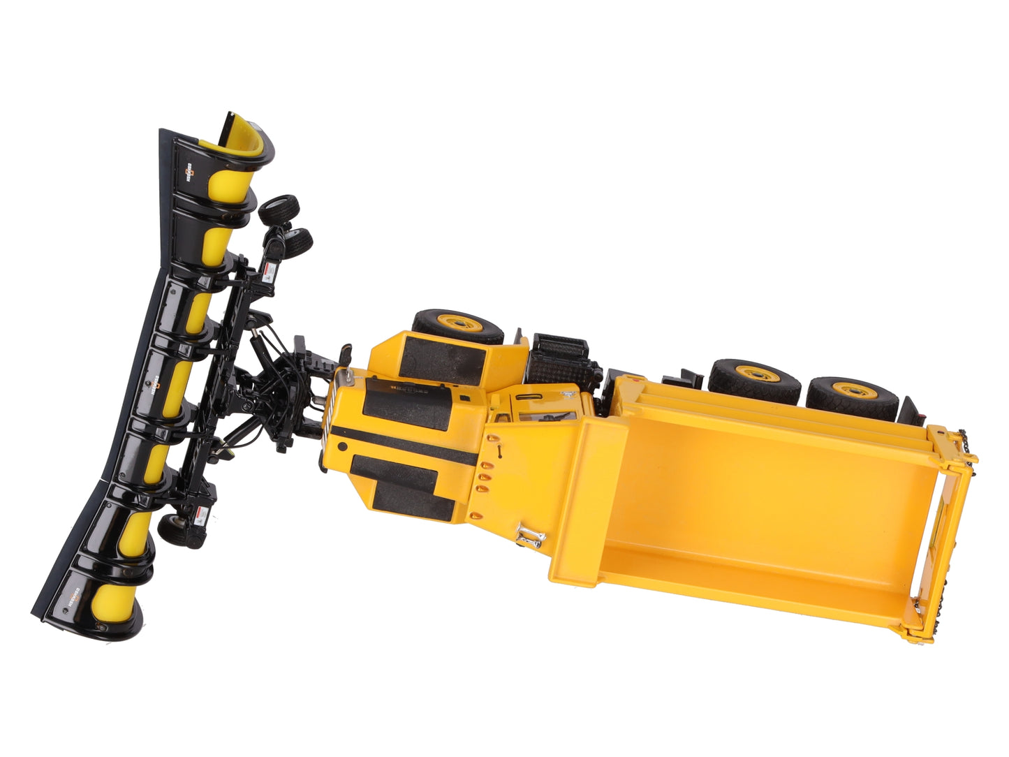 Sword Models SW3005-Y 1:50 Diecast Yellow P-Series 3-Axle 4x4 Snow Plow EX/Box