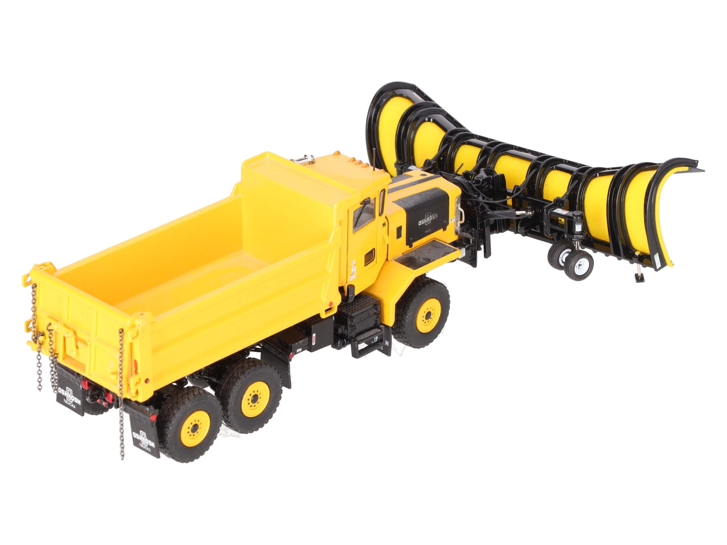 Sword Models SW3005-Y 1:50 Diecast Yellow P-Series 3-Axle 4x4 Snow Plow EX/Box