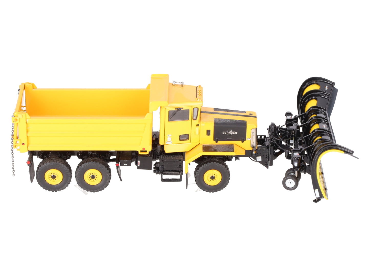 Sword Models SW3005-Y 1:50 Diecast Yellow P-Series 3-Axle 4x4 Snow Plow EX/Box