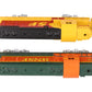 Williams O Gauge BNSF & SF GP7-105 AA Merger Set #2272,2065 LN/Box