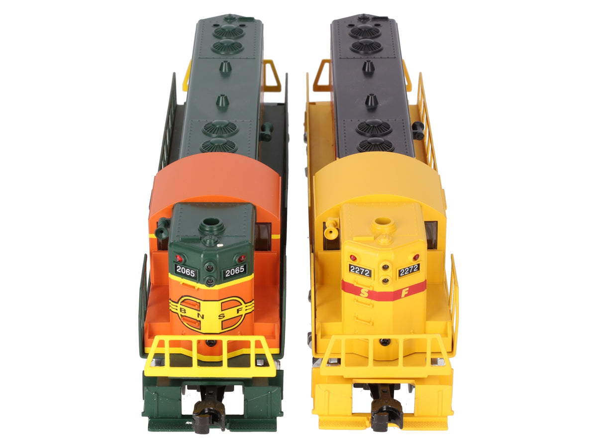 Williams O Gauge BNSF & SF GP7-105 AA Merger Set #2272,2065 LN/Box