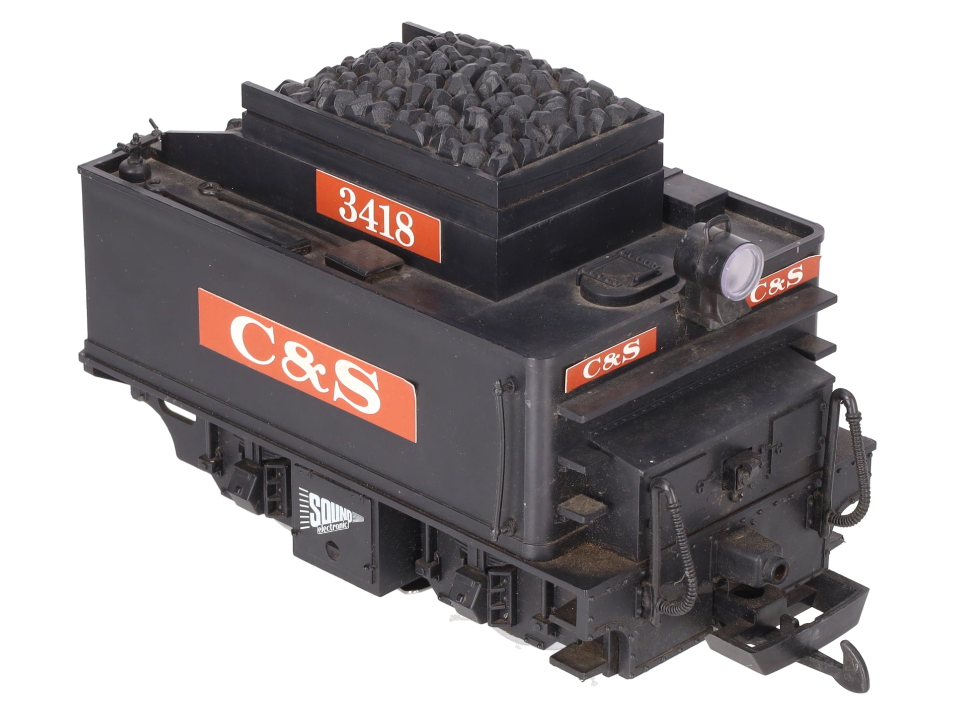 LGB 69672 G Powered Custom Colorado & Southern American Tender w/Sound #3418 EX/Box