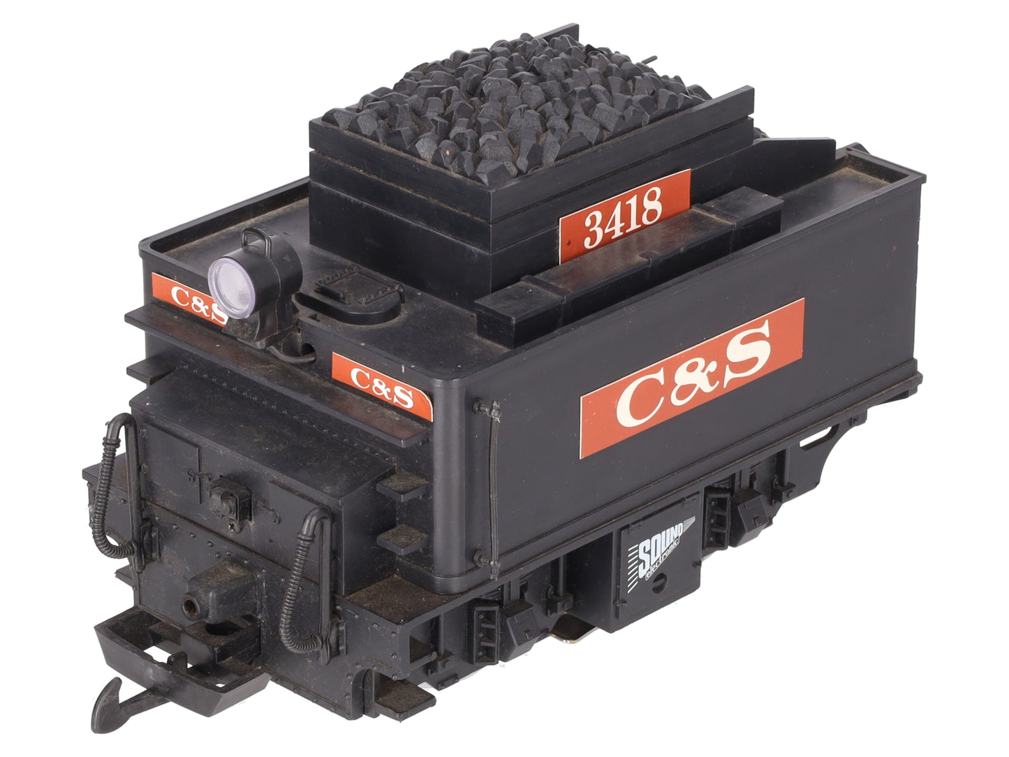 LGB 69672 G Powered Custom Colorado & Southern American Tender w/Sound #3418 EX/Box