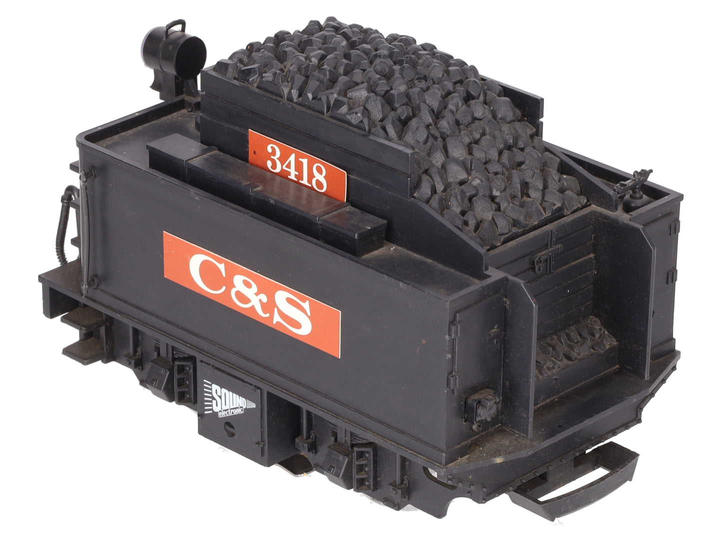 LGB 69672 G Powered Custom Colorado & Southern American Tender w/Sound #3418 EX/Box