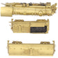 Westside HO BRASS B&O Q-4b 2-8-2 Mikado Steam Locomotive w/Aux Tender- Unpainted EX/Box