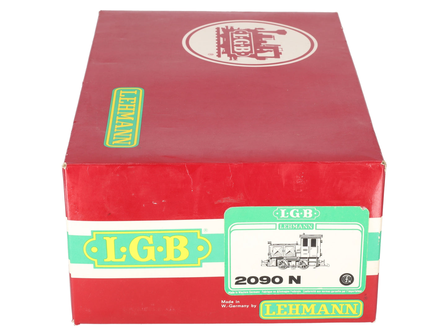 LGB 2090N G Scale 0-4-0 Yellow Diesel Locomotive #2090 EX/Box