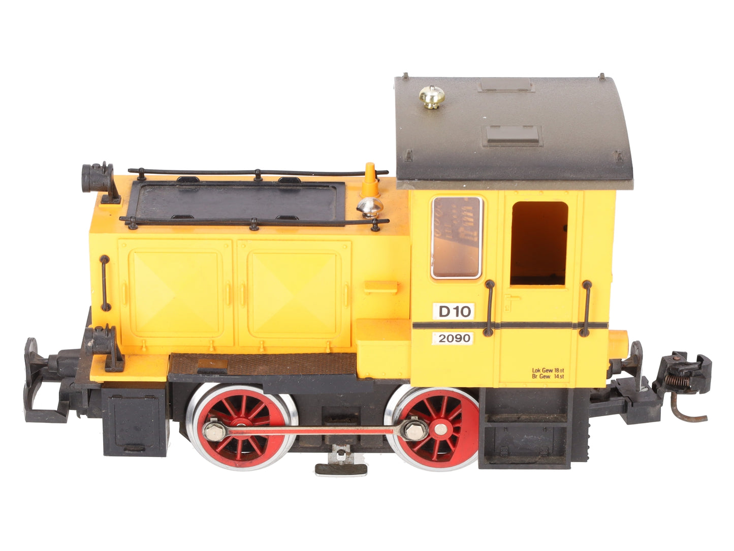 LGB 2090N G Scale 0-4-0 Yellow Diesel Locomotive #2090 EX/Box