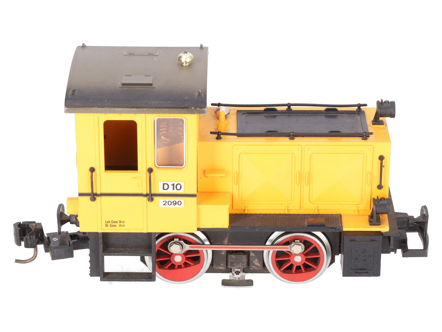 LGB 2090N G Scale 0-4-0 Yellow Diesel Locomotive #2090 EX/Box