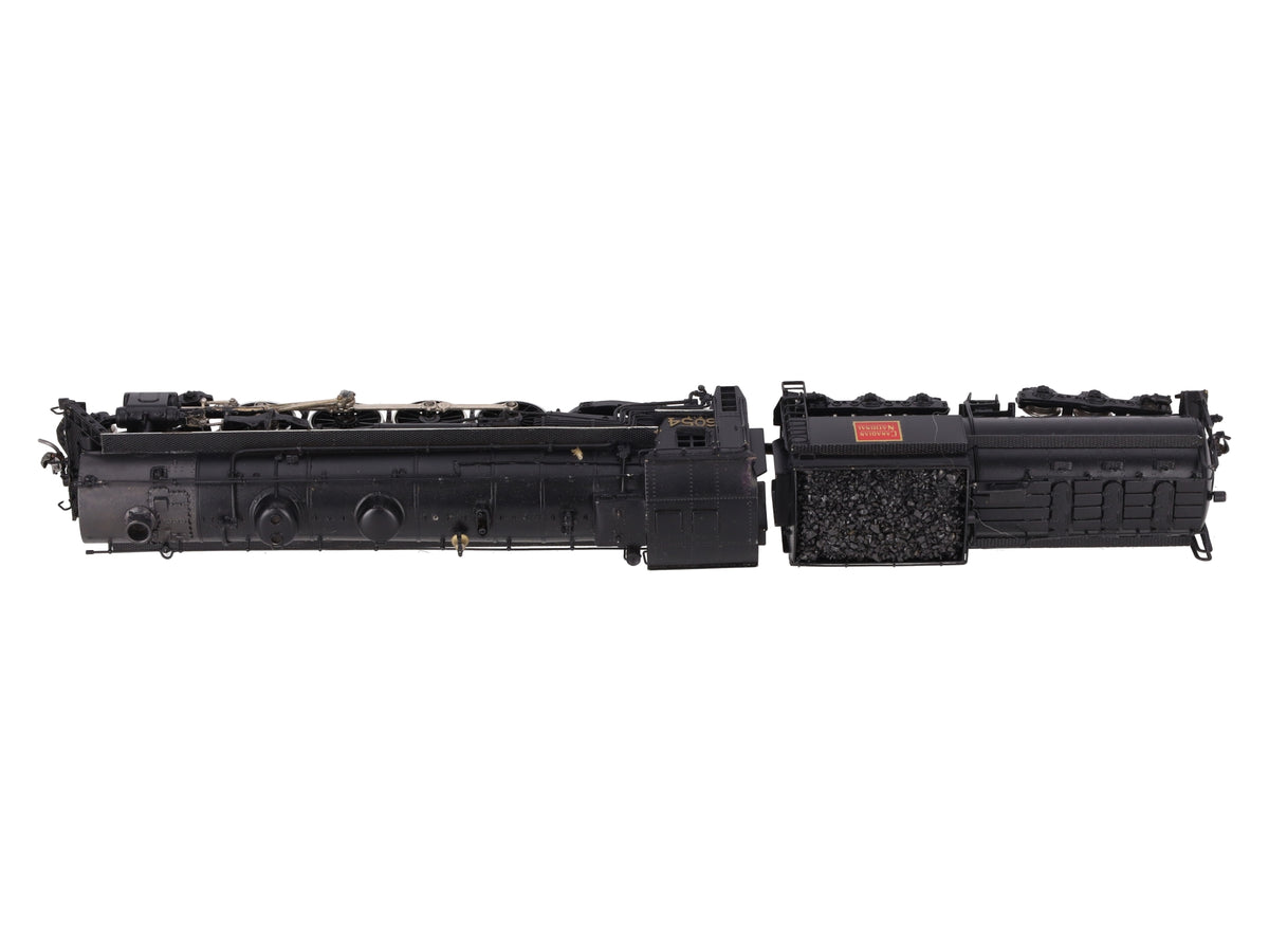 V-H Models HO BRASS CNR 4-8-2 U-1-d Steam Locomotive & Tender -Painted/Box