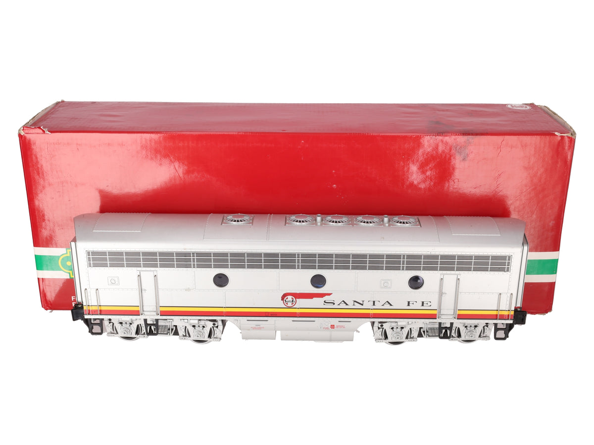 LGB 20582 G Scale Santa Fe F7 Non-Powered Diesel B-Unit with Sound EX/Box