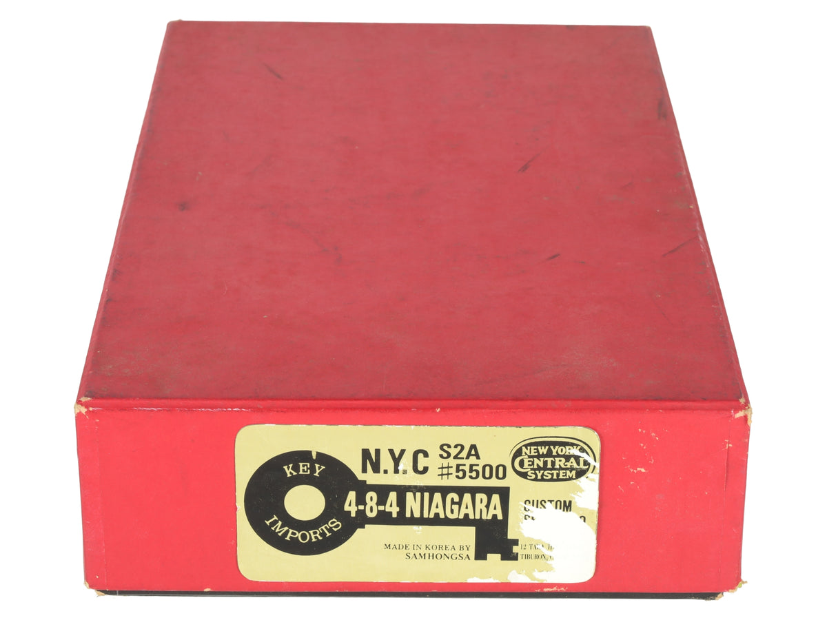 Key Imports HO BRASS NYC Niagara 4-8-4 Steam Locomotive & Tender -Painted LN/Box