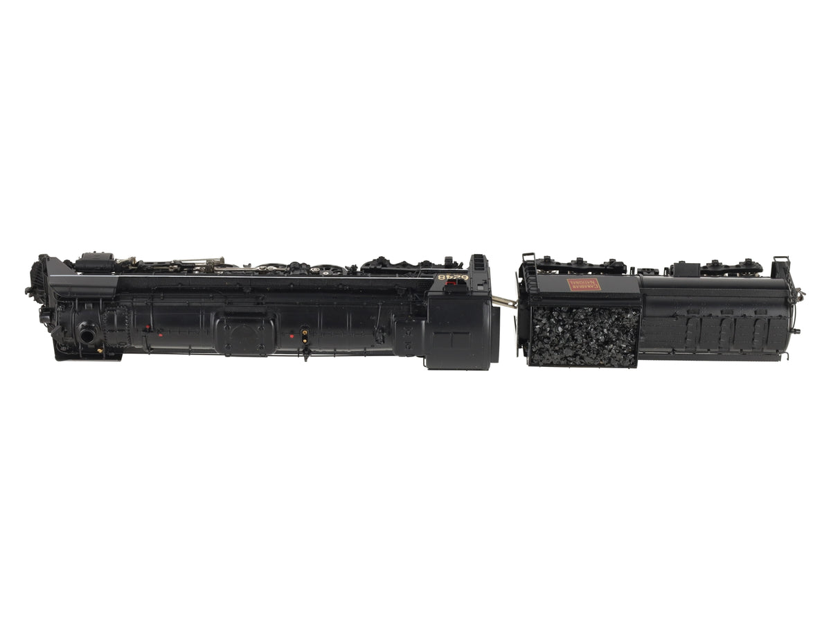 Van Hobbies HO BRASS CNR U-2-H Steam Locomotive & Tender -Painted LN/Box