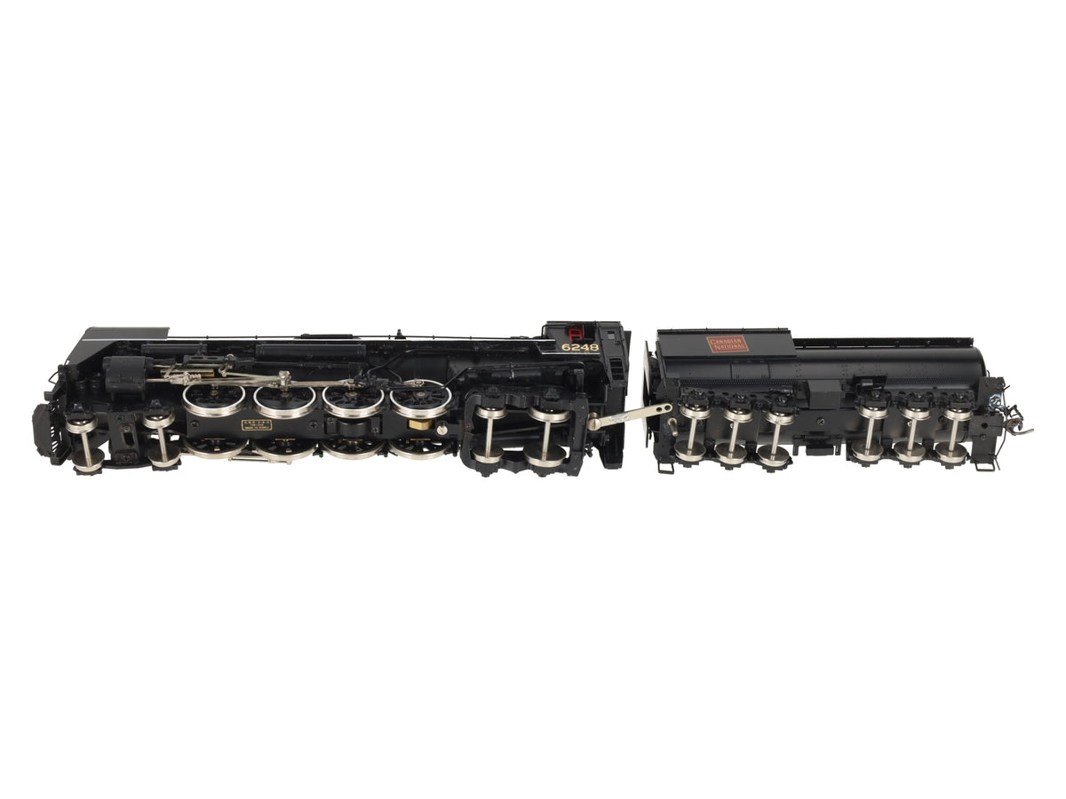 Van Hobbies HO BRASS CNR U-2-H Steam Locomotive & Tender -Painted LN/Box