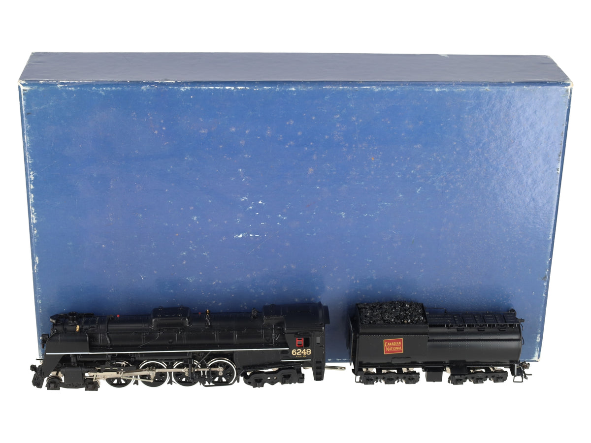 Van Hobbies HO BRASS CNR U-2-H Steam Locomotive & Tender -Painted LN/Box