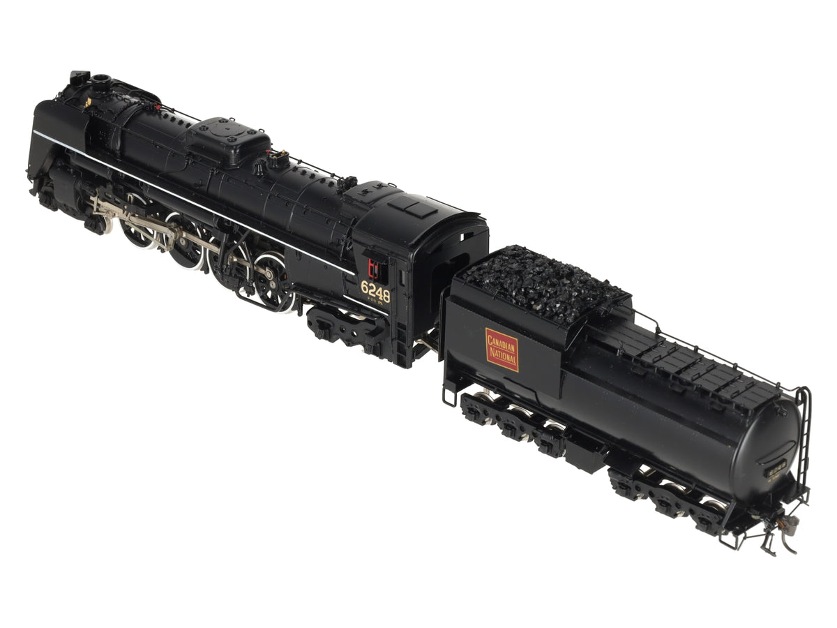 Van Hobbies HO BRASS CNR U-2-H Steam Locomotive & Tender -Painted LN/Box