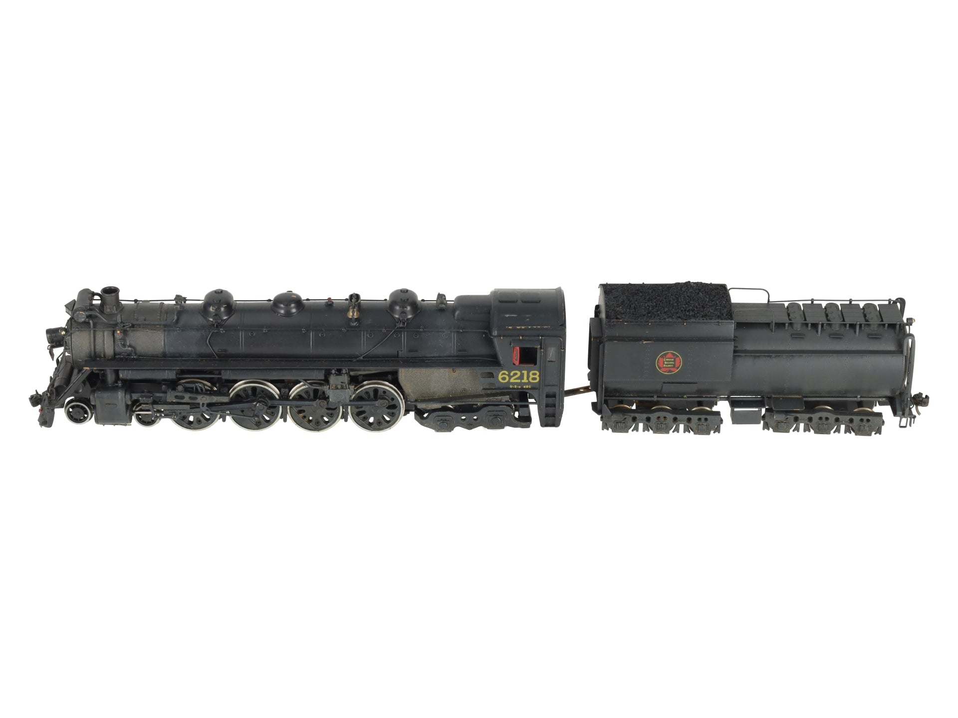 Pacific Fast Mail HO BRASS CNR 4-8-4 U2G Steam Locomotive & Tender -Painted