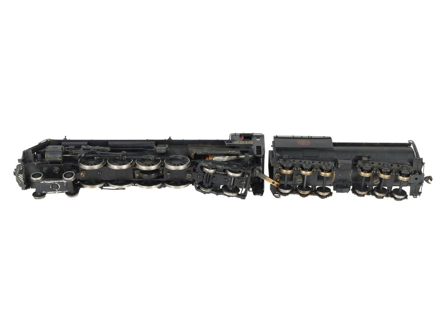 Pacific Fast Mail HO BRASS CNR 4-8-4 U2G Steam Locomotive & Tender -Painted